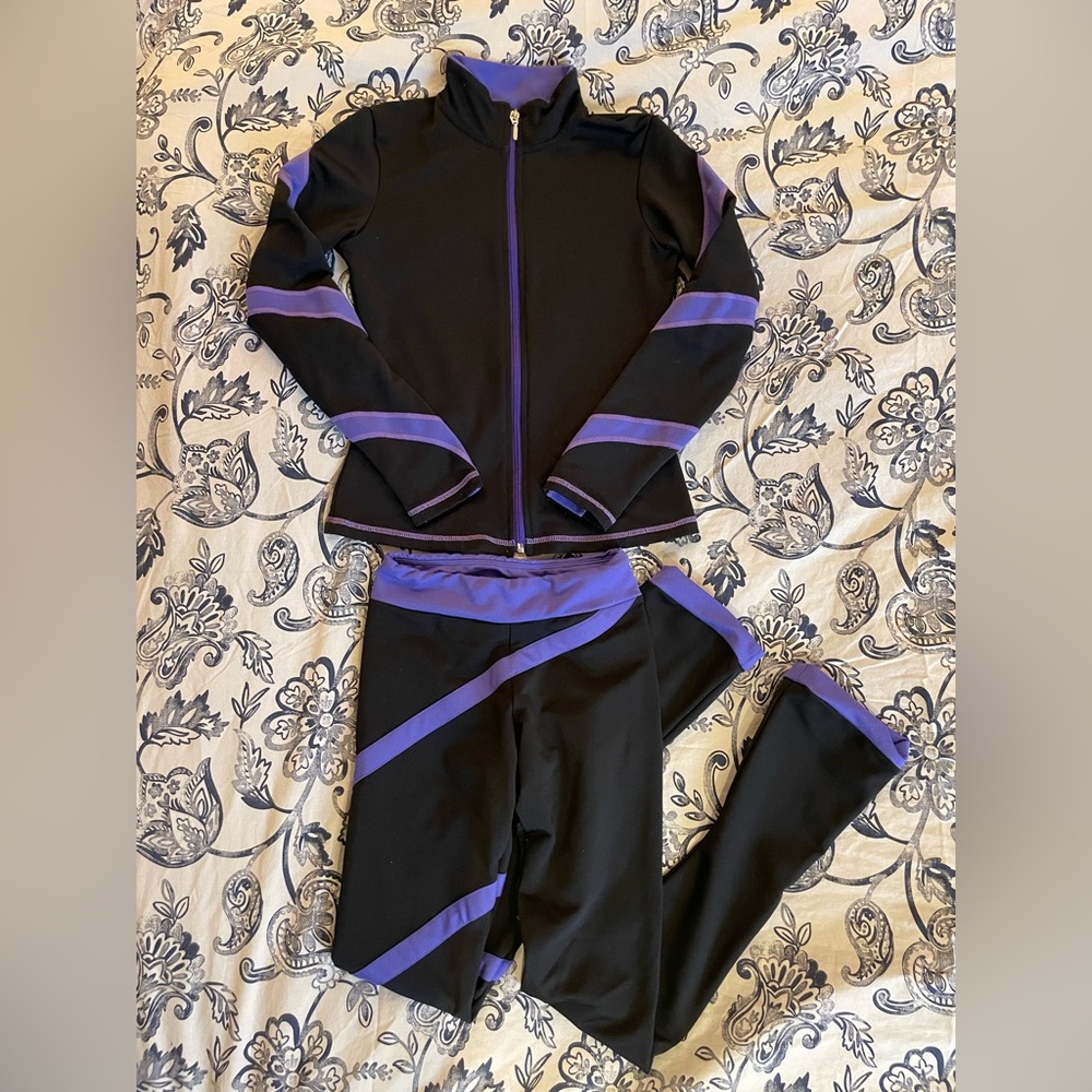 Chloe Noel Polartec Spiral Skating Set (Jacket & Pants)